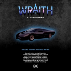 Camiseta Carro Cinema The Wraith A Aparição Dodge M4S Turbo na internet
