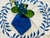 Porta Guardanapo Flowers Blue - comprar online