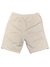 BERMUDA MOLETOM COMFORT COS ELASTICO - OFF WHITE - comprar online