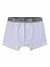 CUECA BOXER LISTRADA - BRANCA