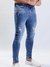 CALCA JEANS BLUE RASGO JOELHO - SUPER SKINNY - comprar online