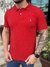 POLO RL CUSTOM FIT VERMELHO / PONY BLUE