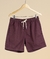 SHORT SARJA LISO TS - BORDÔ - comprar online