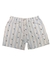 SHORT TACTEL COM ELASTANO - FLAMINGO LISTRAS