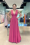 Vestido Longo Girassol Pink