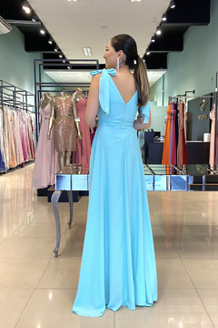 Vestido Longo Magnólia Tiffany - comprar online