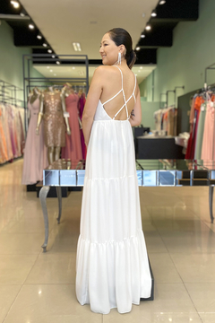 Vestido Longo Verbena Off White - comprar online