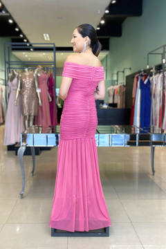 Vestido Longo Emma Pink - comprar online