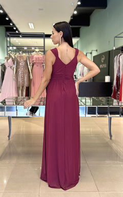 Vestido Longo Lara Marsala - comprar online