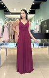 Vestido Longo Lara Marsala