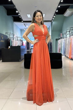 Vestido Longo Bella Coral