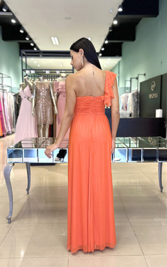 Vestido Longo Amanda Coral - comprar online