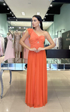 Vestido Longo Amanda Coral