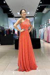 Vestido Longo Cecília Coral