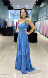 Vestido Longo Lucy Azul Claro