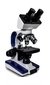 Microscopio binocular modelo DL doble iluminacion LED 2000 aumentos
