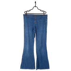 calça jeans flare wrangler bell bottoms original anos 70