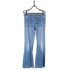 calça jeans flare wrangler bell bottoms original anos 70