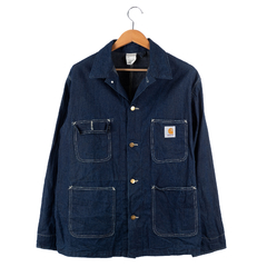 jaqueta jeans vintage workwear