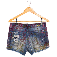 shorts jeans cintura alta