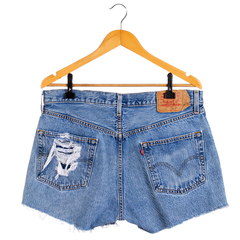 shorts jeans boyfriend cintura alta