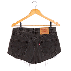 shorts jeans mom cintura alta levis