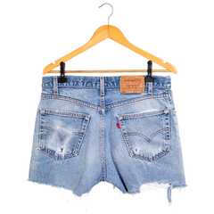 shorts jeans mom cintura alta