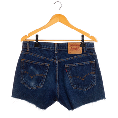 shorts jeans mom cintura alta levis