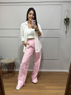 CALÇA TRACK PANTS ROSA - comprar online