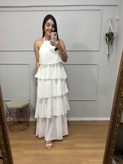 VESTIDO FIORELA BRANCO - Roupa feminina | Up Modas