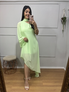 VESTIDO SOLENE VERDE