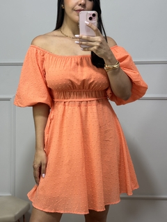 Imagem do VESTIDO PIPOCA LARANJA