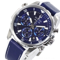 Reloj Bulova Hombre 96B287 Marine Star Cuero - tienda online