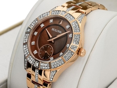 Reloj Bulova Dama 98L284 Phantom Rose - tienda online