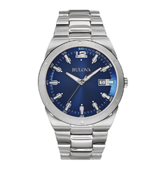 Reloj Bulova Hombre 96B220 Clásico Azul Acero