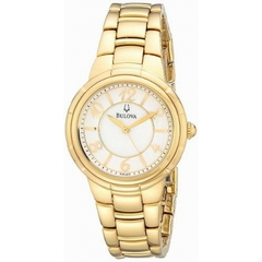 Reloj Bulova Dama 97L131 Clasico Dorado