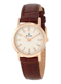 Reloj Bulova Dama 97L121 Clasico Cuero - comprar online