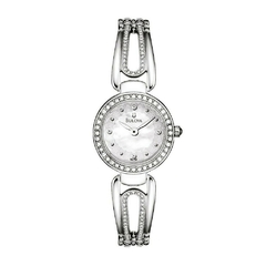 Reloj Bulova Dama 96l126 Cristal Swarovski