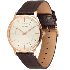 Reloj Bulova Hombre 97A126 Clasico Cuero - comprar online