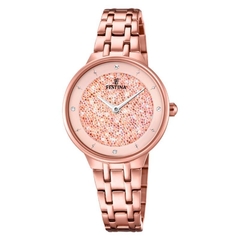 Reloj Festina Dama F20384 2 Malla Tejida Swarovski