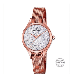 Reloj Festina Mademoiselle Dama Con Swarovski F20338