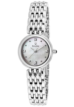 Reloj Bulova Dama 96P122 Diamond Petite Classic - comprar online