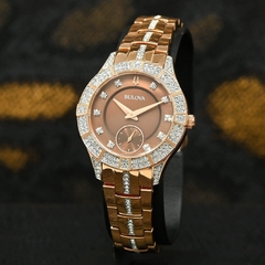 Imagen de Reloj Bulova Dama 98L284 Phantom Rose