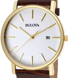 Reloj Bulova Hombre 97B100 Classic Gold - comprar online