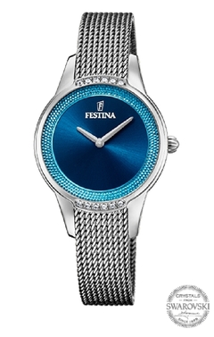 Reloj Festina Dama f20494 Swarovski Madmoiselle Oficial - comprar online