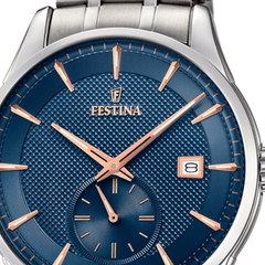 Reloj De Hombre Festina De Vestir Acero F20276