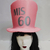 Sombrero Cotillón Década "Mis 60"