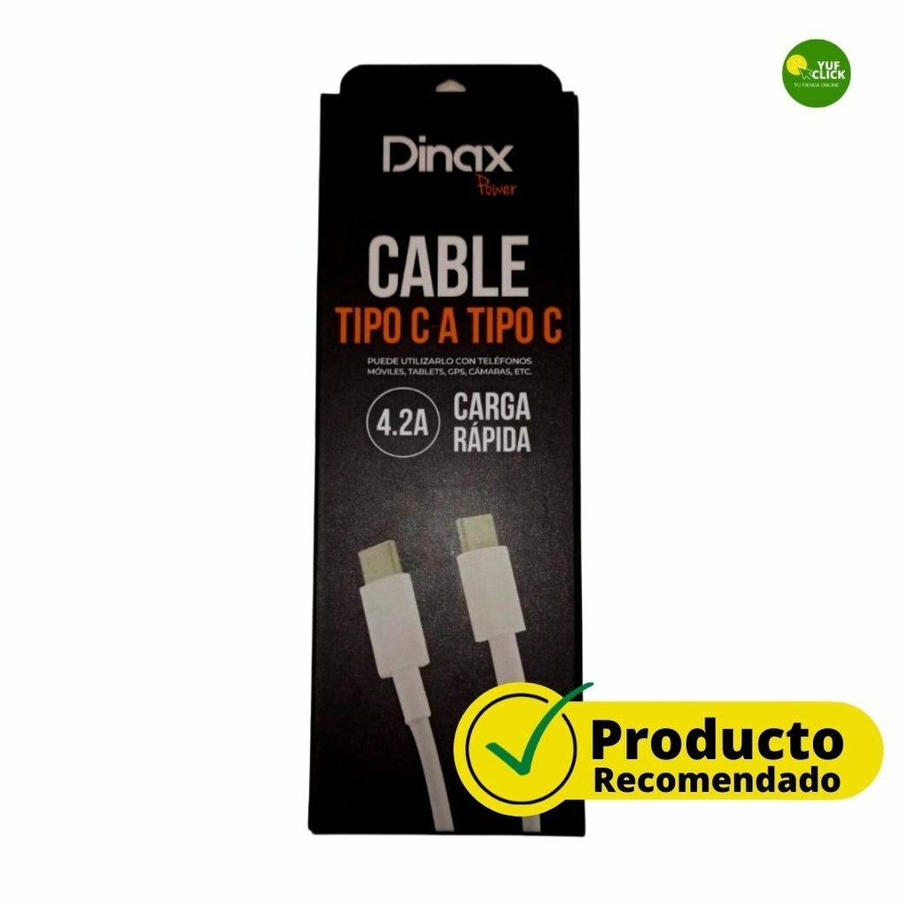 Cable Usb Tipo C A Tipo C Carga Rápida - Shopink