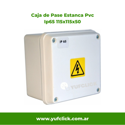 Cajas Estanco PVC IP65 115X115X50