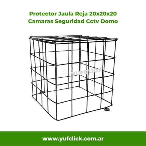 Protector Jaula Reja Camaras Seguridad Cctv 20X20X20